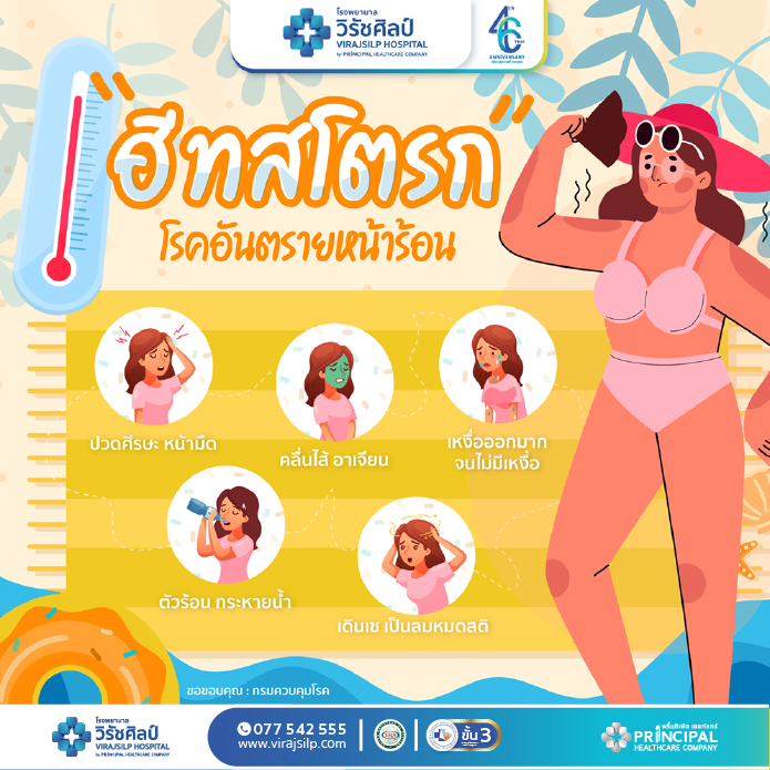 ฮีทสโตรก โรคอันตรายหน้าร้อน