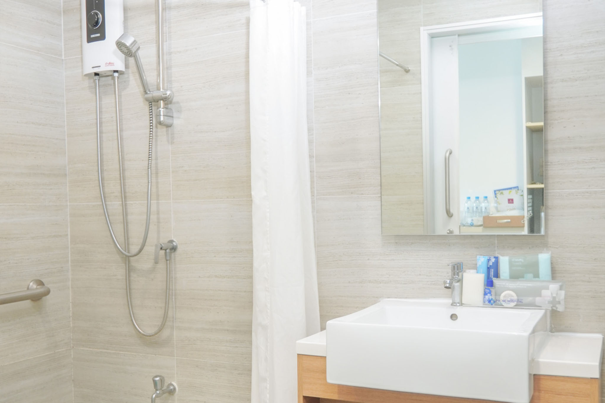 ห้องน้ำที่สะอาดและปลอดภัย