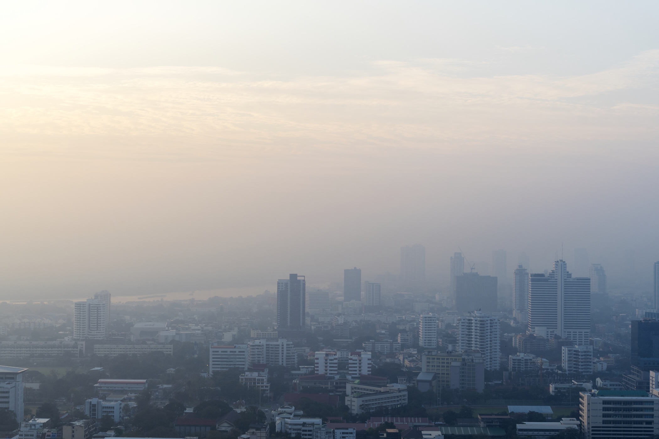 PM2.5 air pollution impact on health