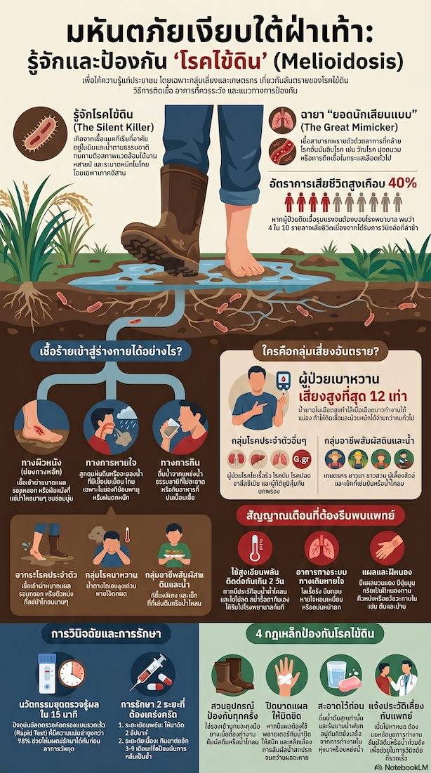 โรคไข้ดิน อันตราย กำลังทำร้ายคนไทย