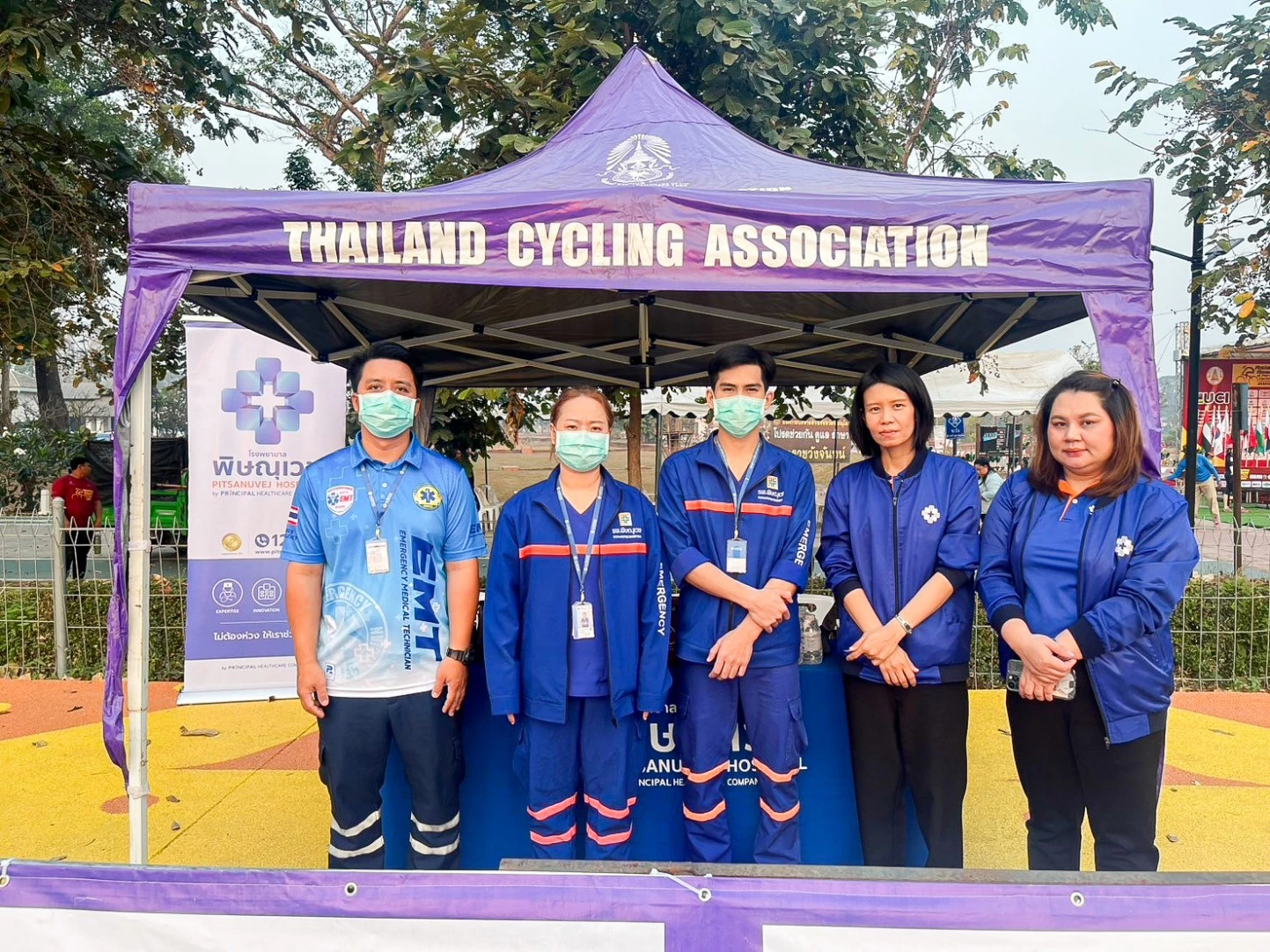 พิษณุเวช ร่วมสนับสนุนการแข่งขันจักรยานประเภทถนนชิงแชมป์เอเชีย Asian Road & Para Cycling Championships ๒๐๒๕