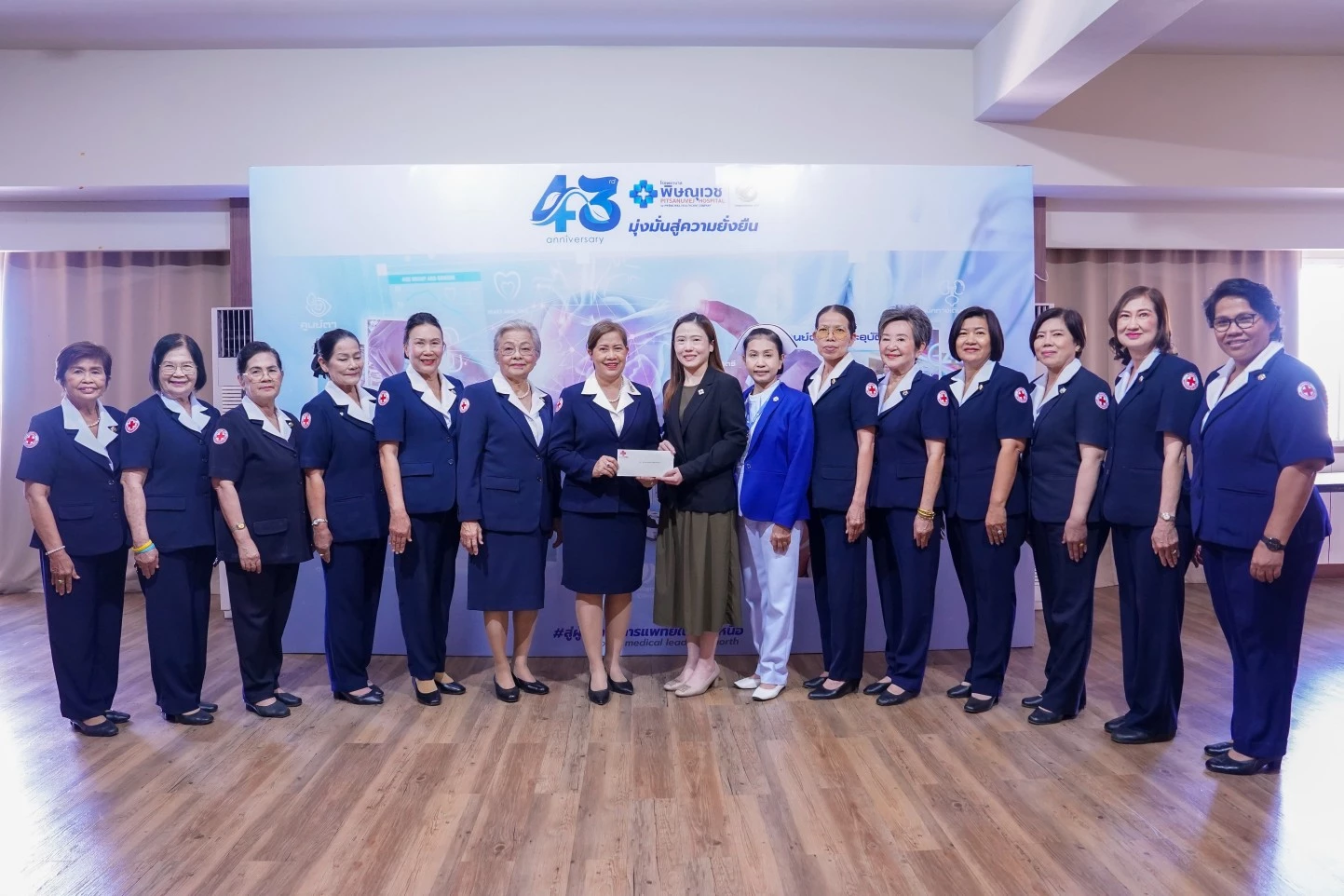 พิษณุเวช จัดกิจกรรมบริจาคโลหิตหนึ่งหยดโลหิต เพื่อชีวิต เพื่อนมนุษย์ ร่วมกับเหล่ากาชาดจังหวัดพิษณุโลก ครั้งที่ 63