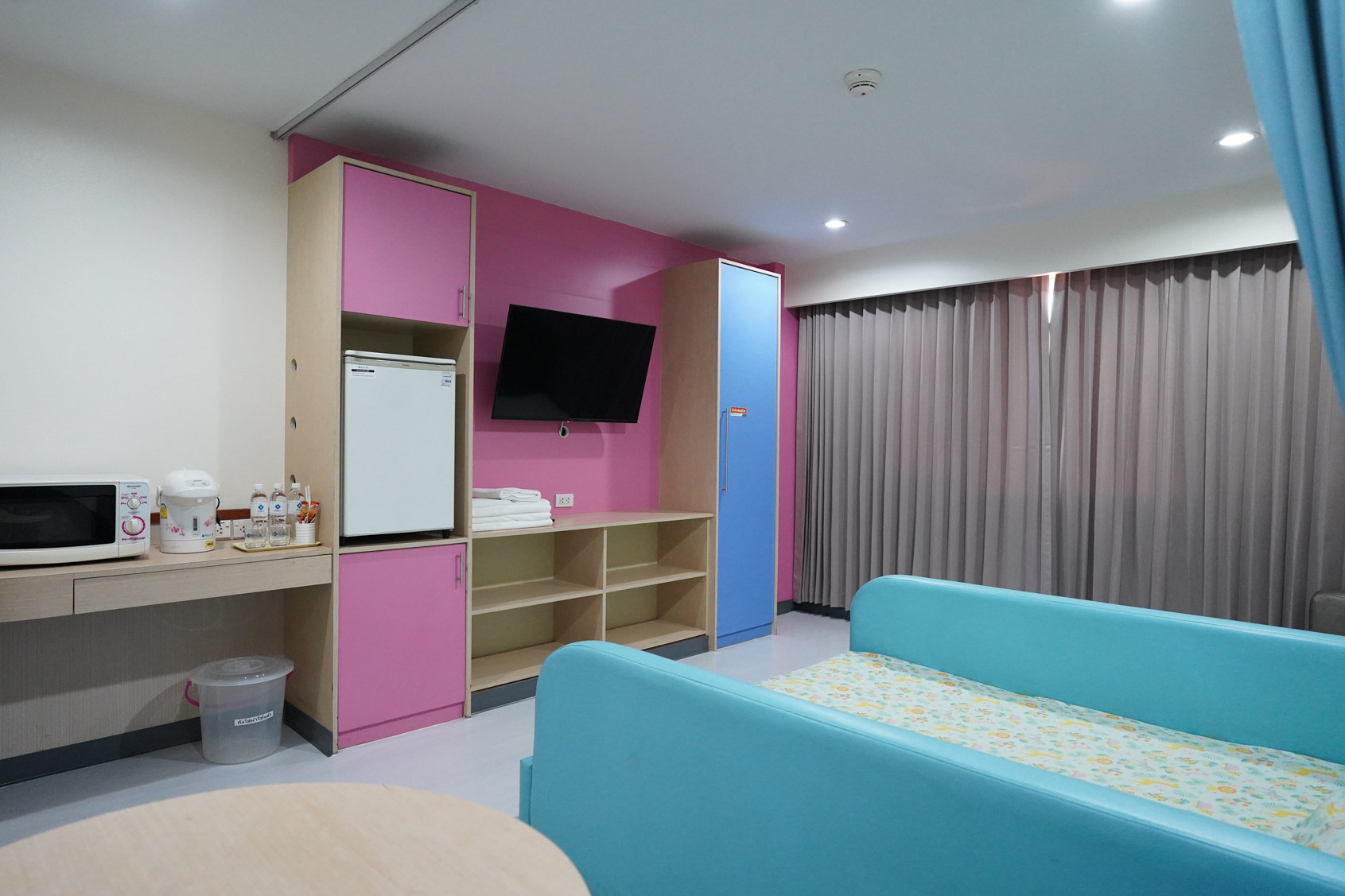 ห้องพักทั่วไปสำหรับเด็ก โรงพยาบาลพิษณุเวช